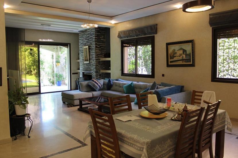 Magnifique Villa Avec Piscine Chauffee Que Pour Famille マラケシュ エクステリア 写真